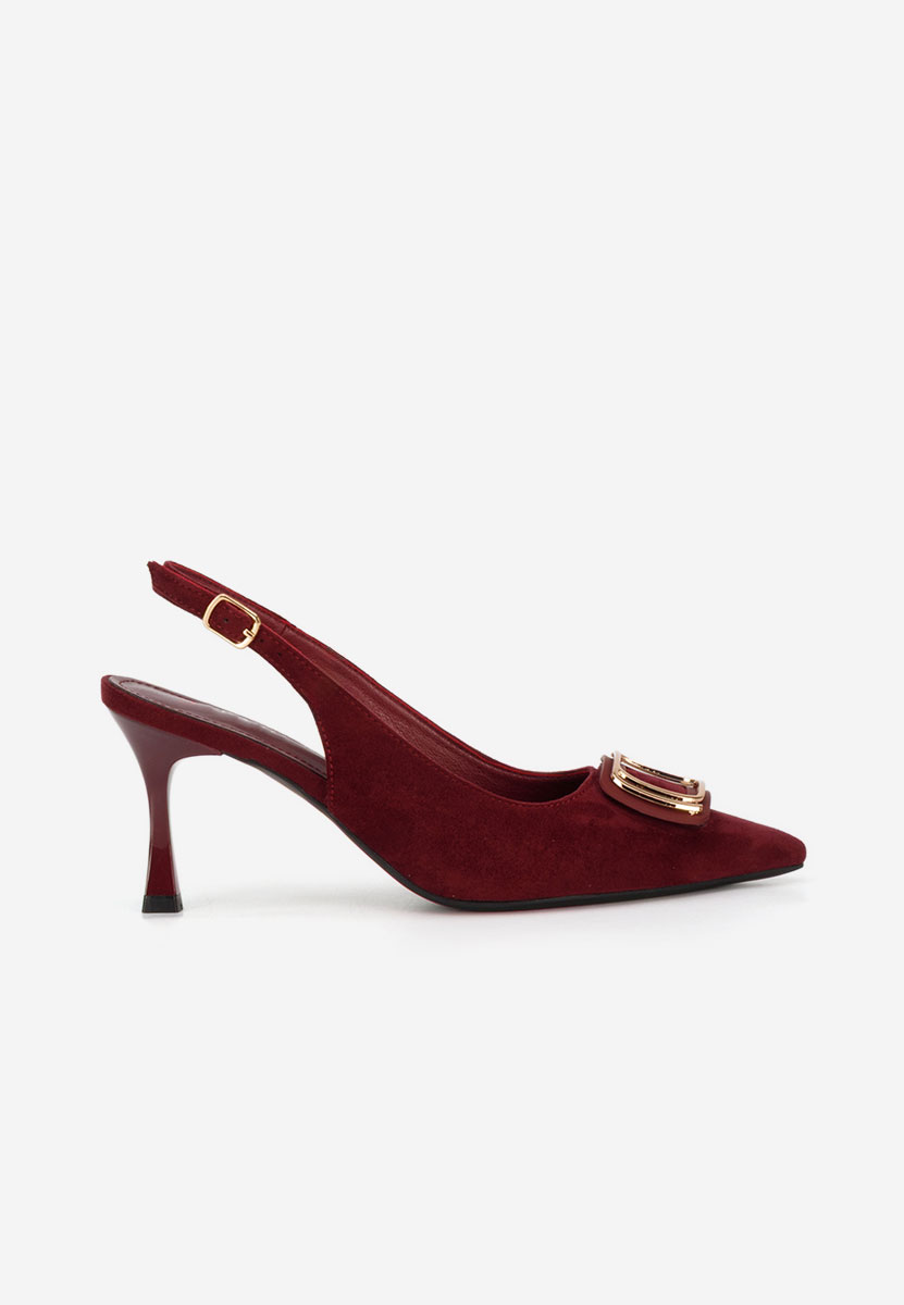 Décolleté Slingback Cristelia granata