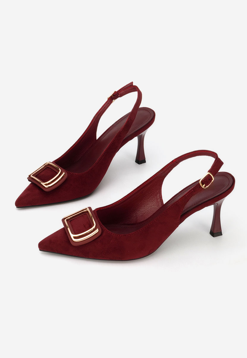 Décolleté Slingback Cristelia granata
