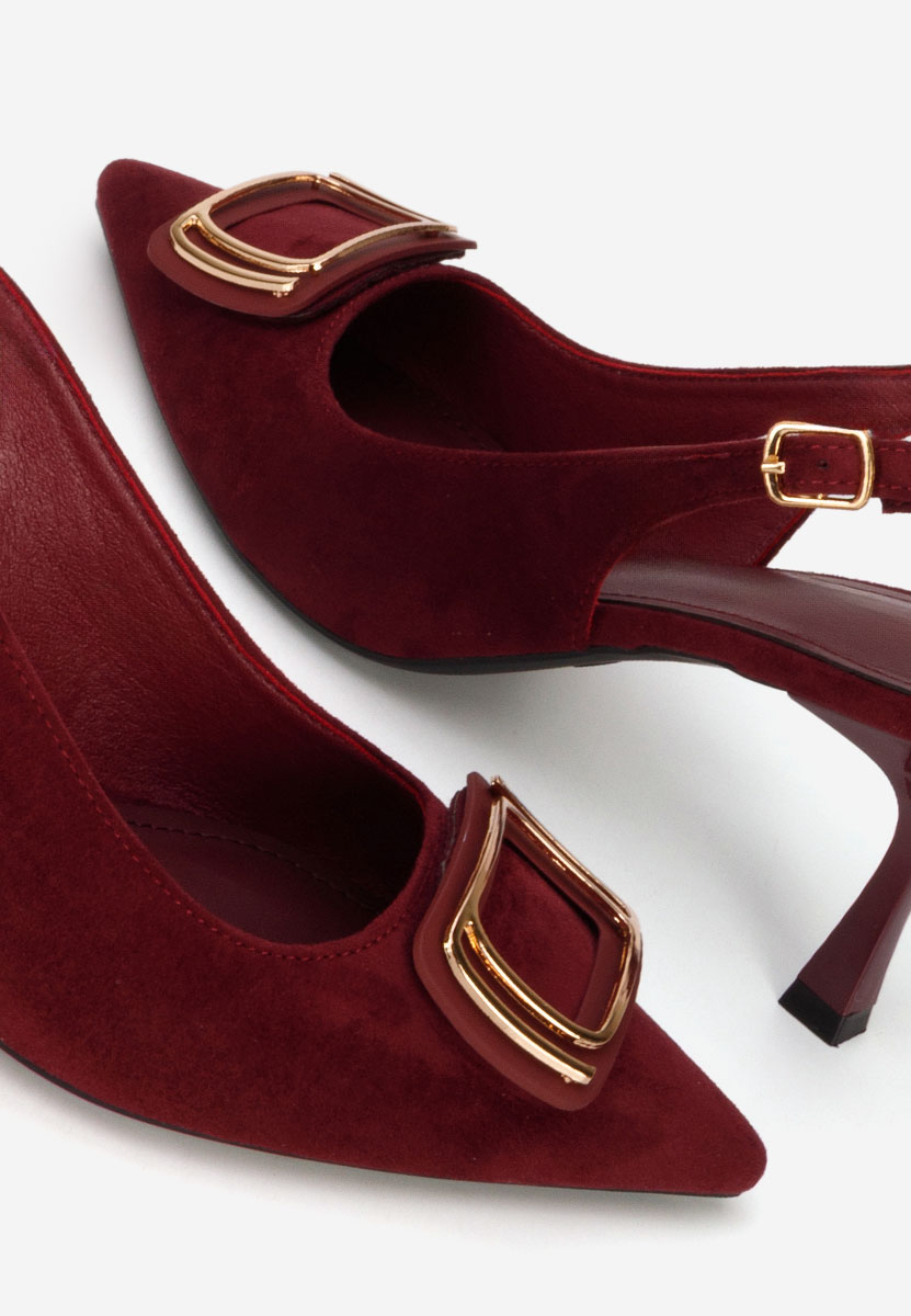 Décolleté Slingback Cristelia granata