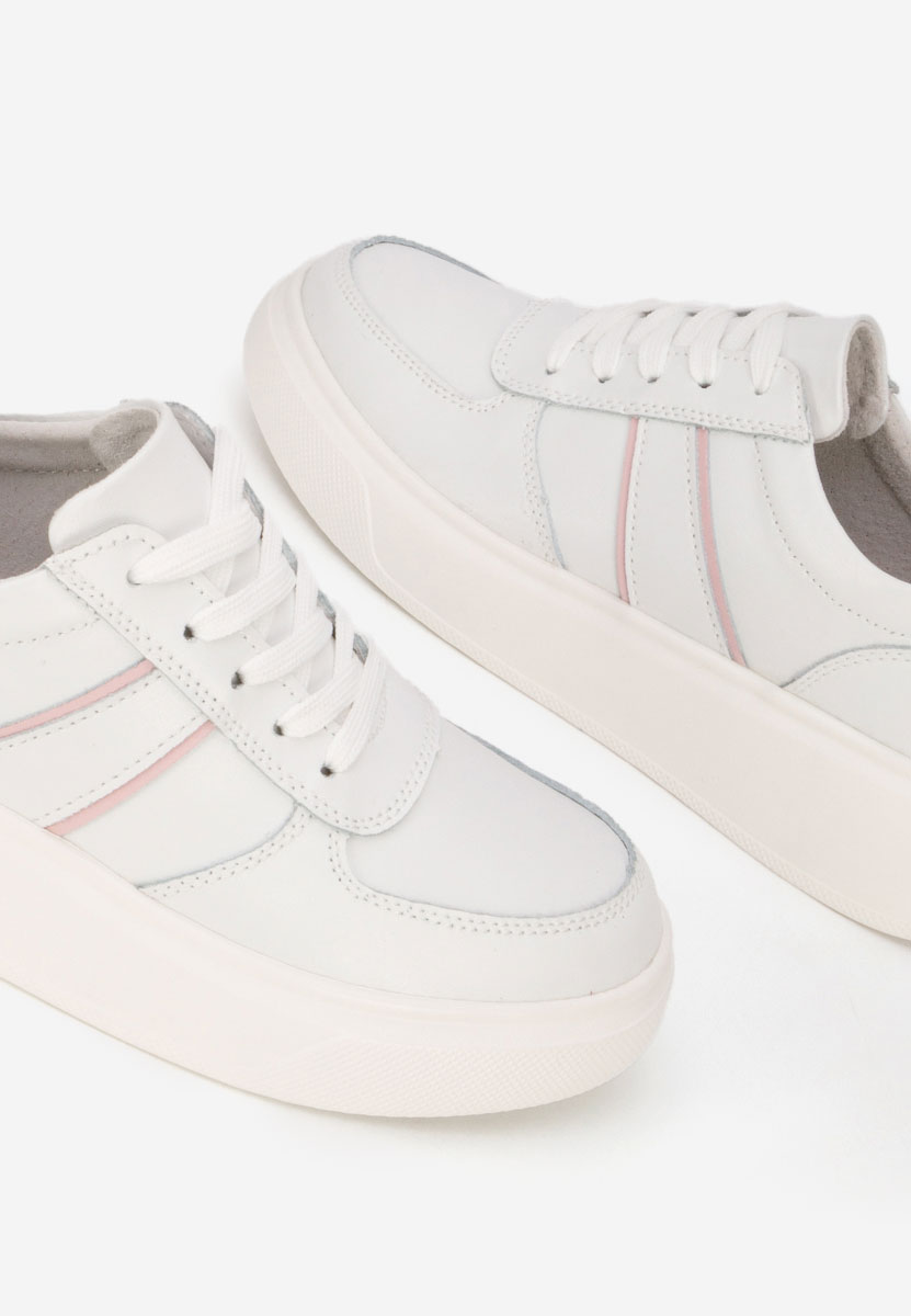 Sneakers con plateau Herera V3 bianchi
