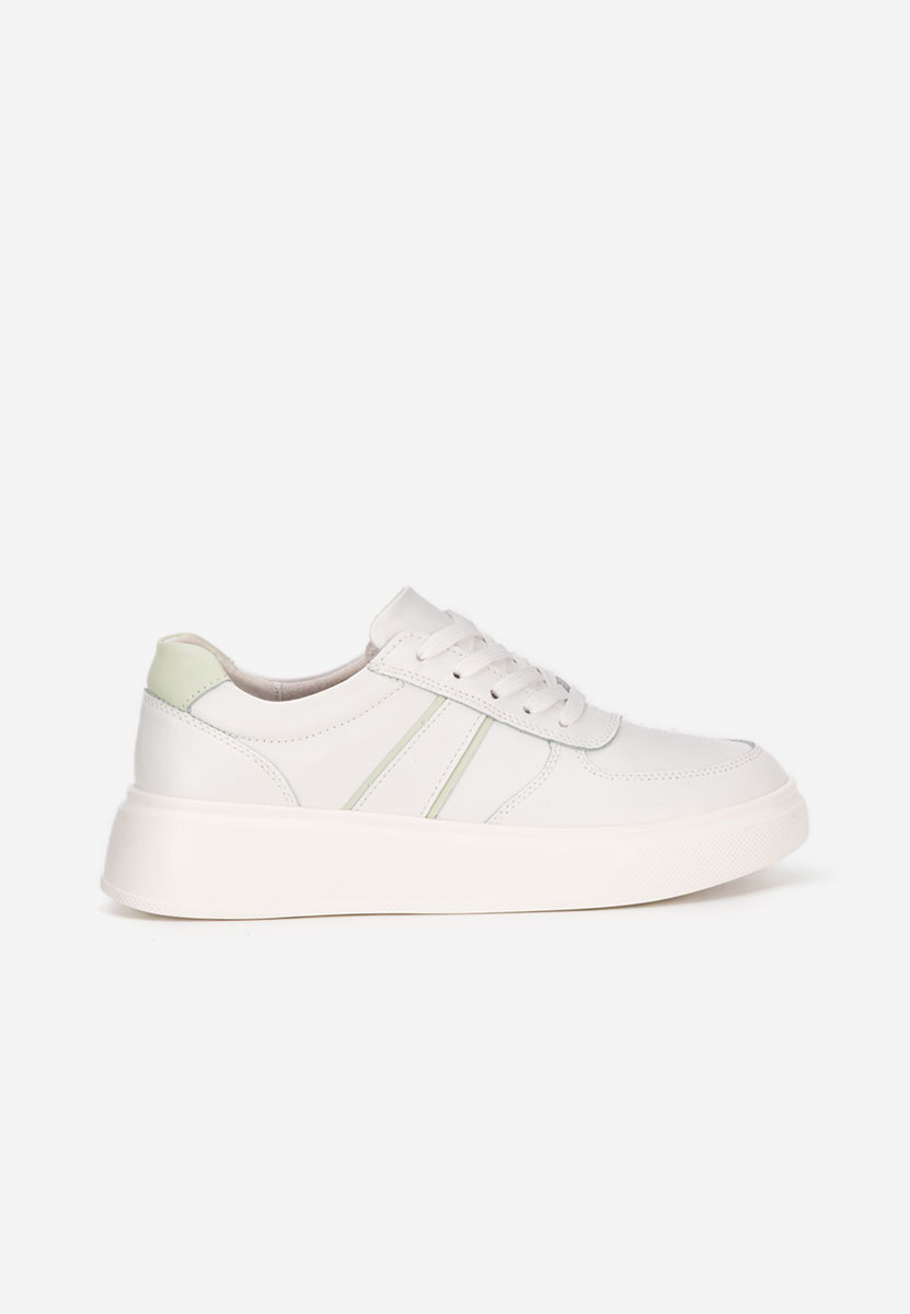 Sneakers con plateau Herera bianchi