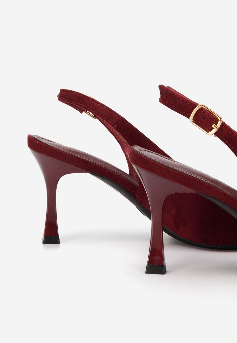 Décolleté Slingback Cristelia granata
