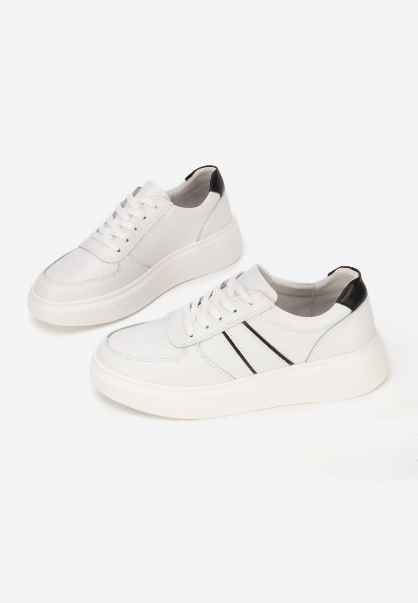 Sneakers con plateau Herera V2 bianchi