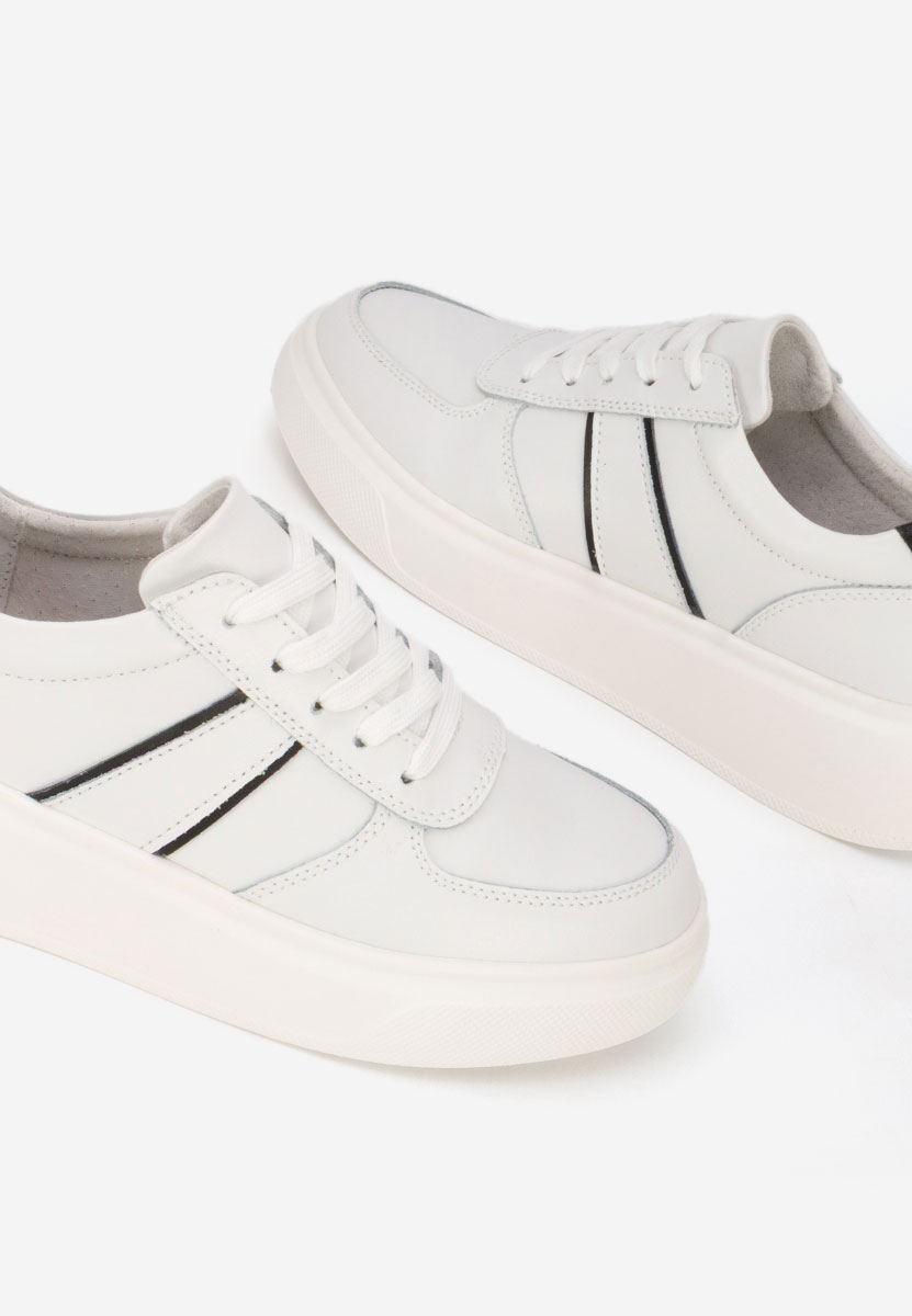 Sneakers con plateau Herera V2 bianchi