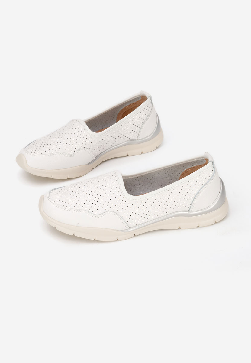 Scarpe basse donna Katana bianchi