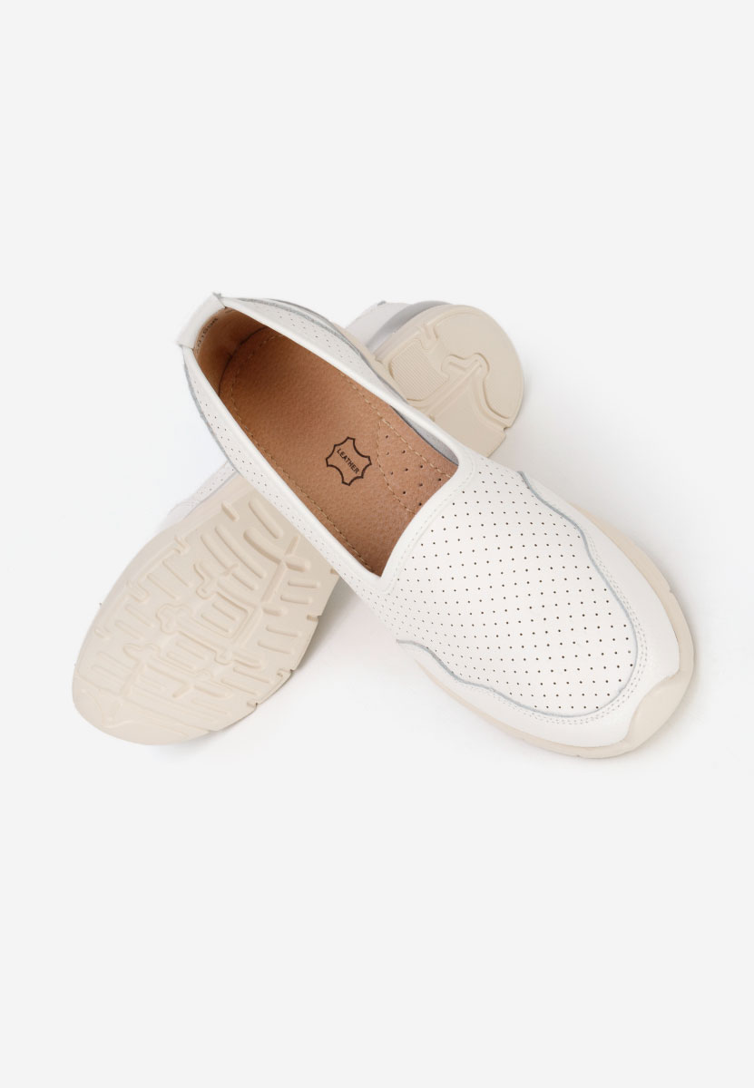 Scarpe basse donna Katana bianchi