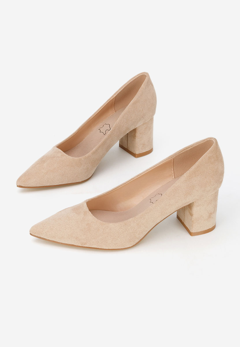 Décolleté tacco largo Jolenia cachi