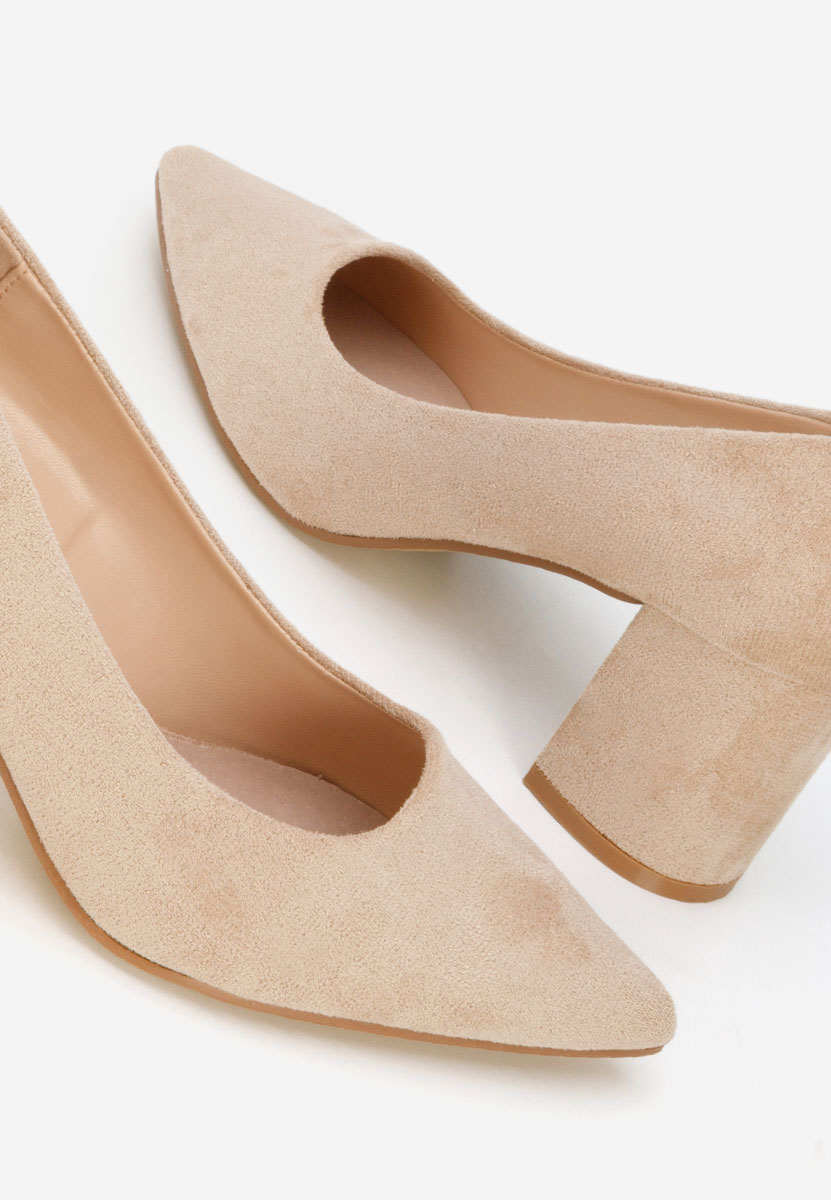 Décolleté tacco largo Jolenia cachi