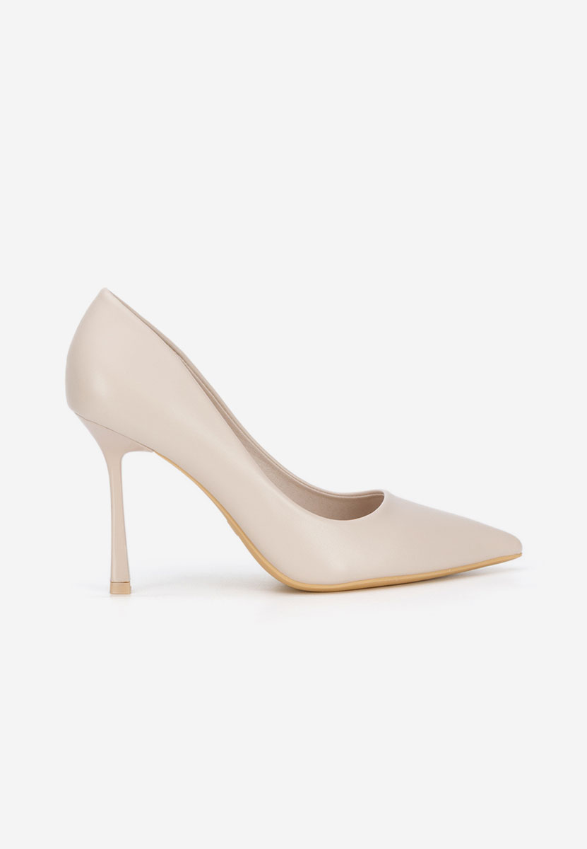 Décolleté tacco a spillo Isabele beige