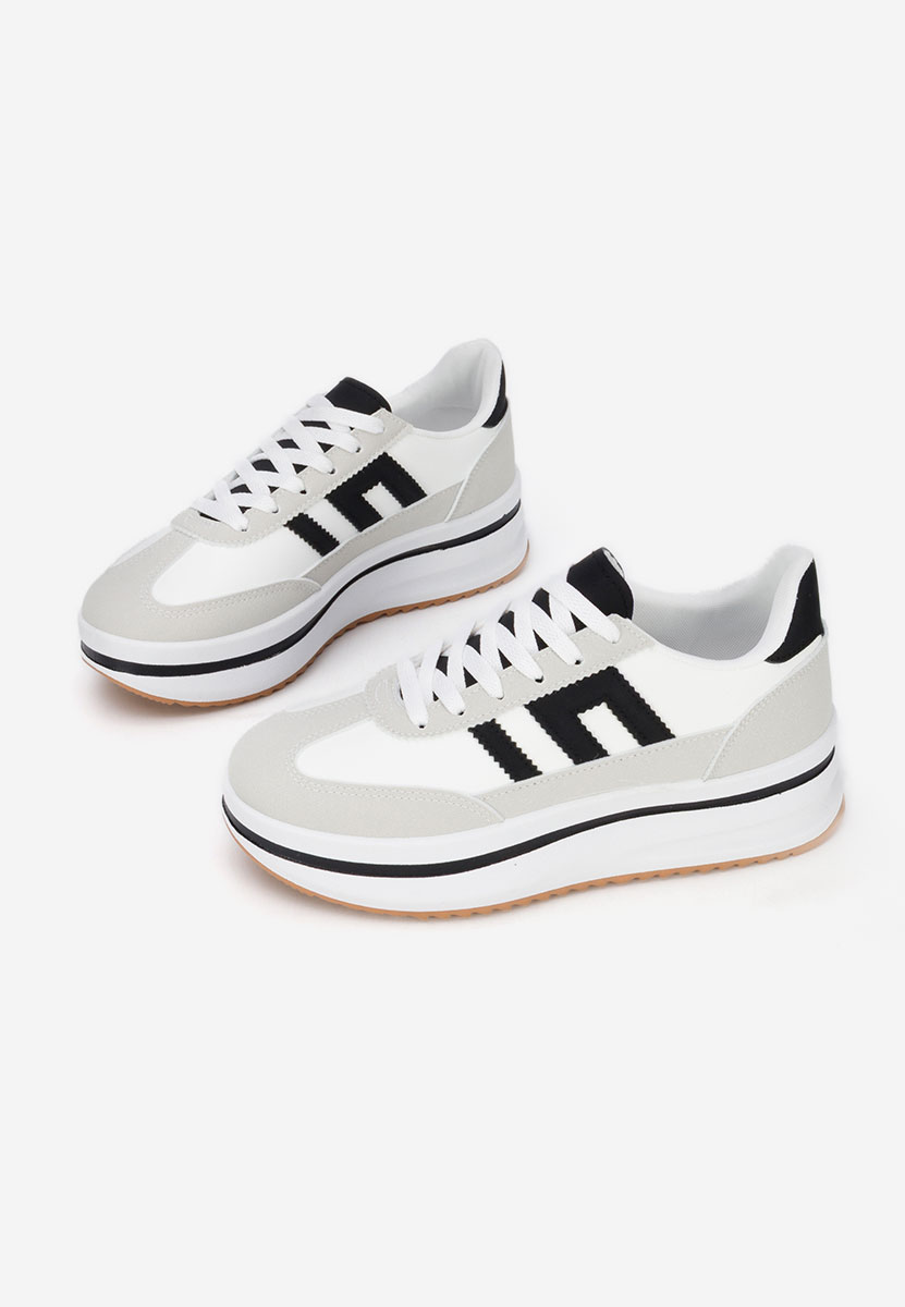 Sneakers con plateau Jesie bianchi