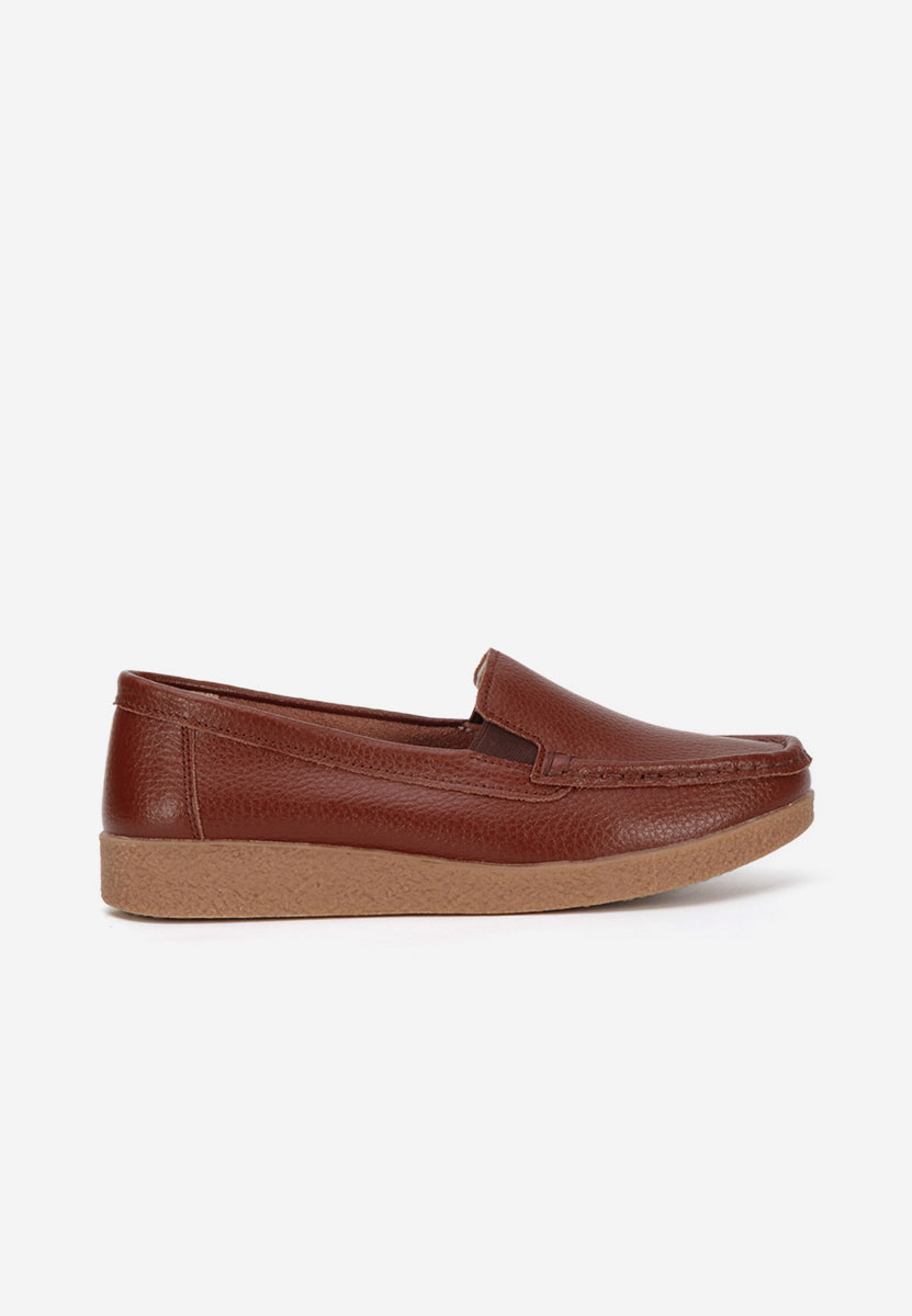 Mocassini pelle Nerida marrone