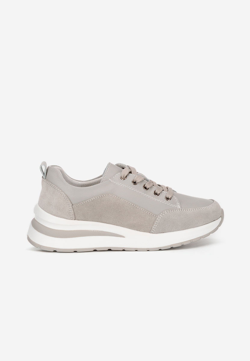 Sneakers con zeppa Janelia grigio