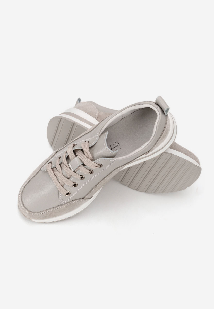 Sneakers con zeppa Janelia grigio