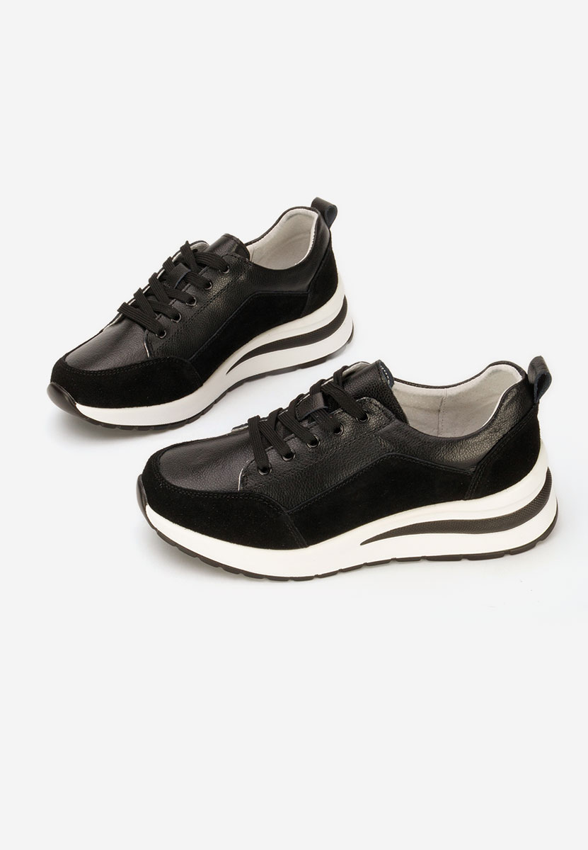 Sneakers con zeppa Janelia nero
