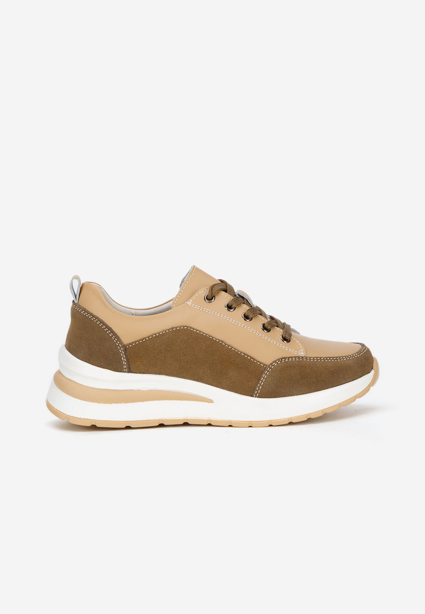 Sneakers con zeppa Janelia cachi