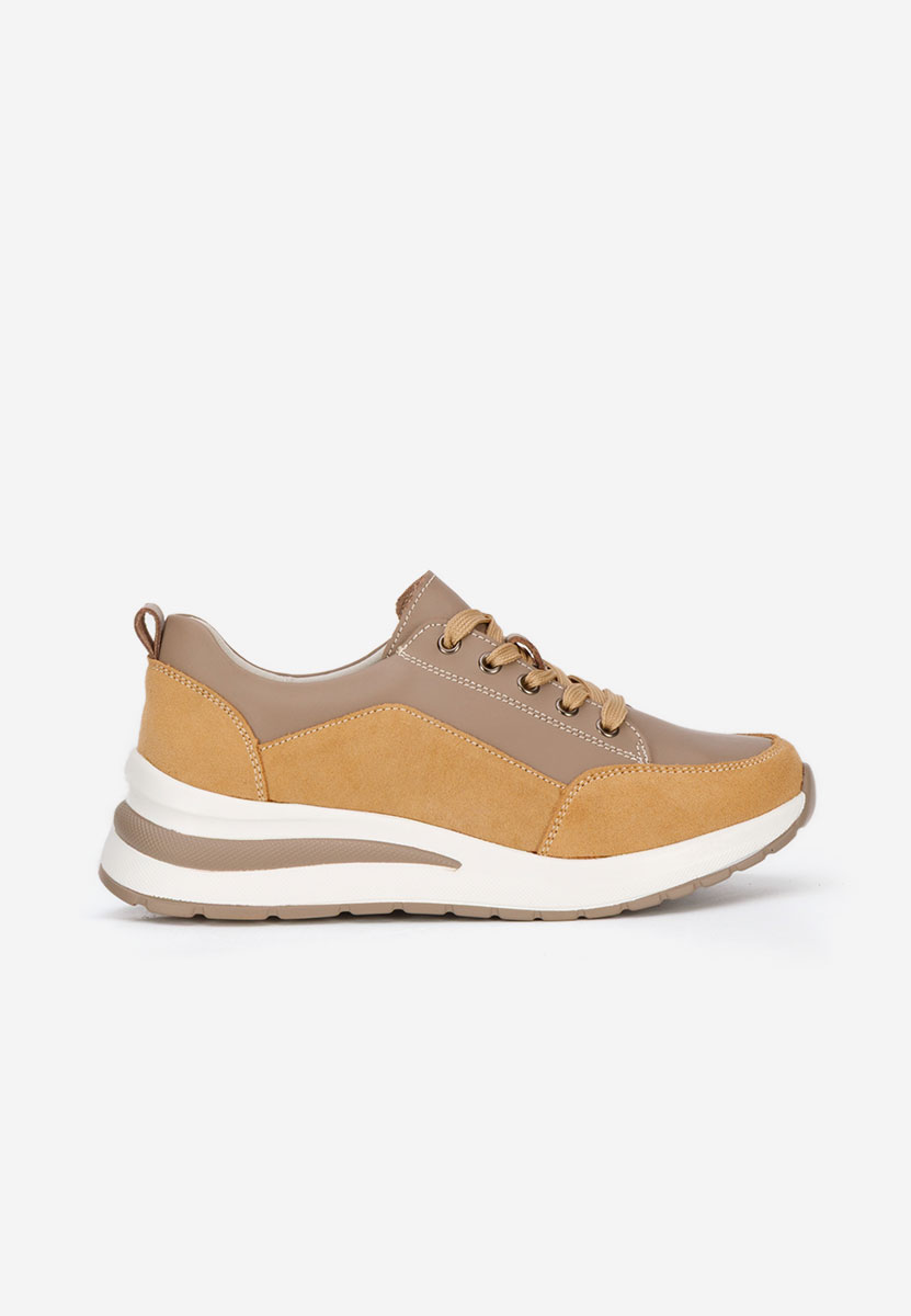Sneakers con zeppa Janelia beige