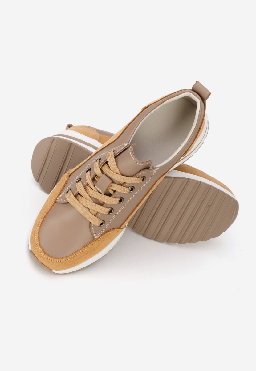 Sneakers con zeppa Janelia beige