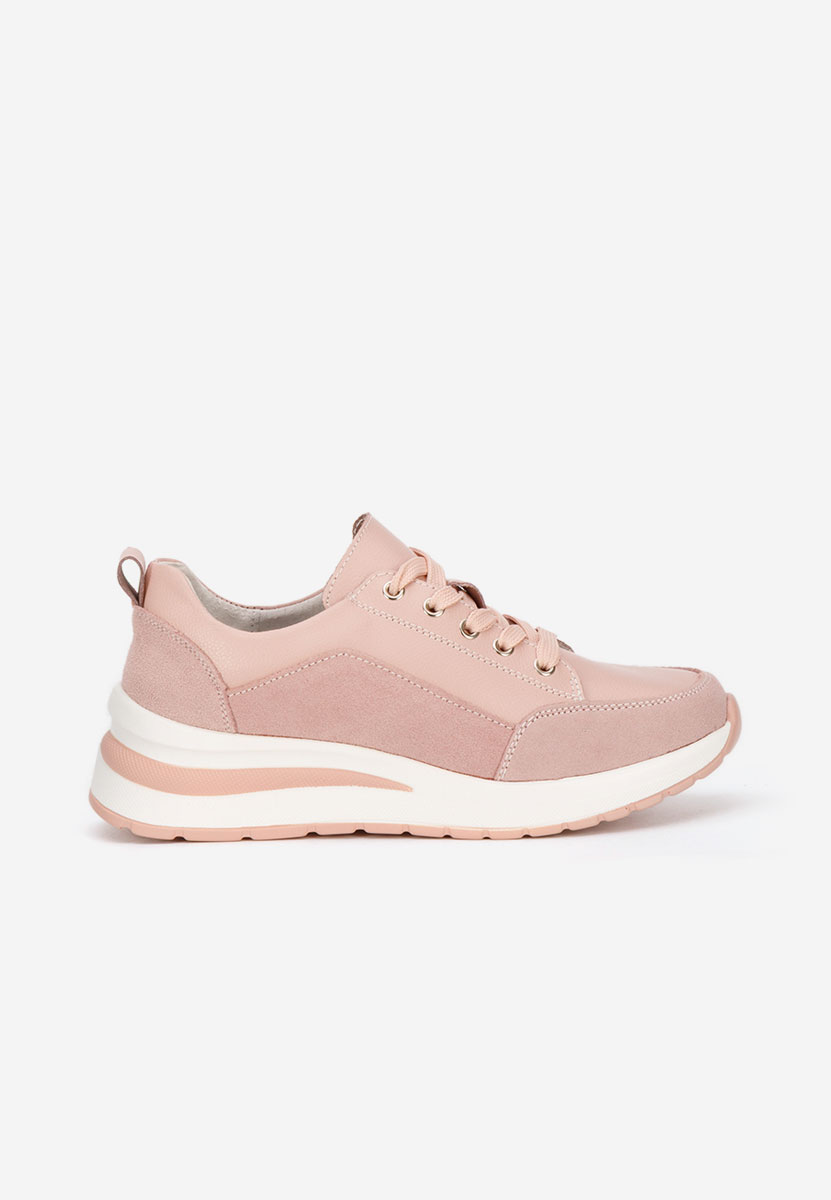 Sneakers con zeppa Janelia rosa