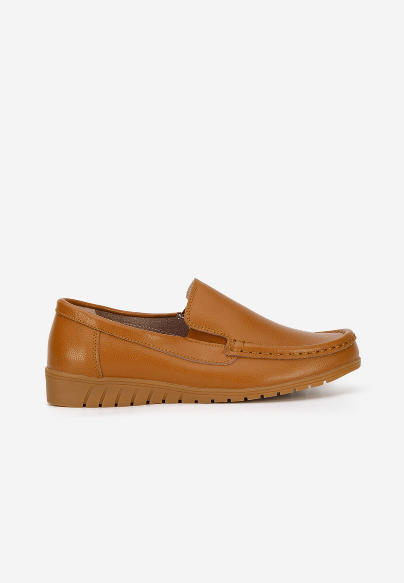Mocassini donna pelle Panoma camel
