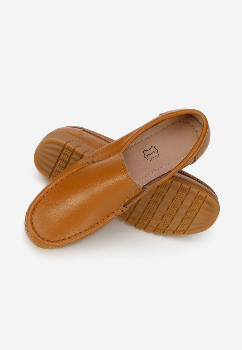 Mocassini donna pelle Panoma camel
