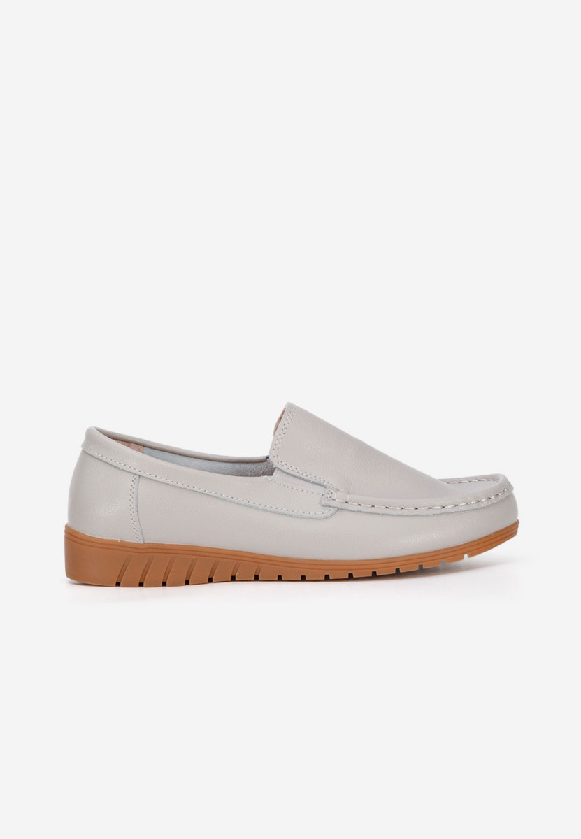 Mocassini donna pelle Panoma grigio