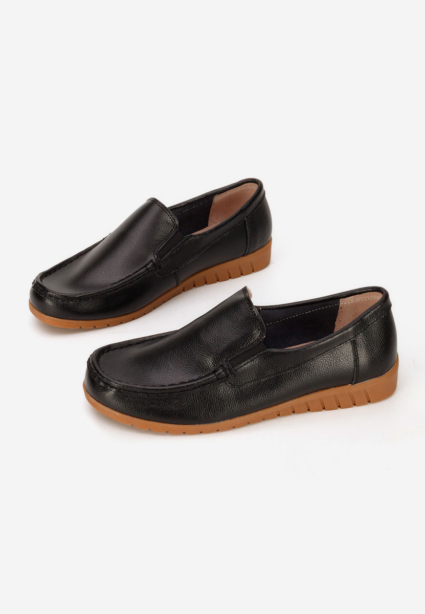 Mocassini donna pelle Panoma nero
