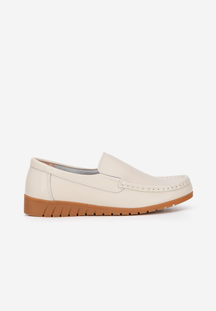 Mocassini donna pelle Panoma beige
