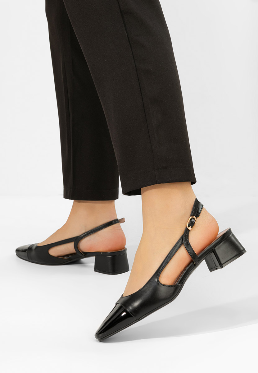 Décolleté Slingback Alexonia nero