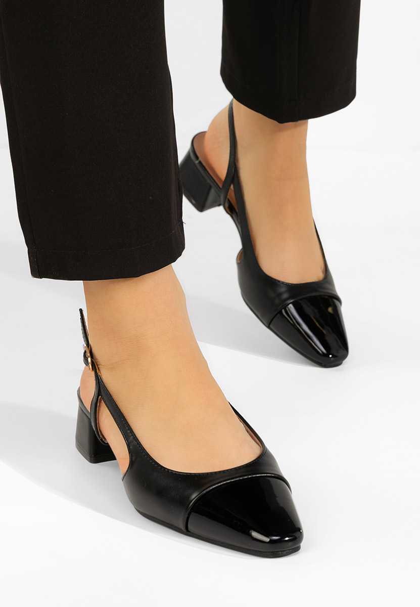 Décolleté Slingback Alexonia nero