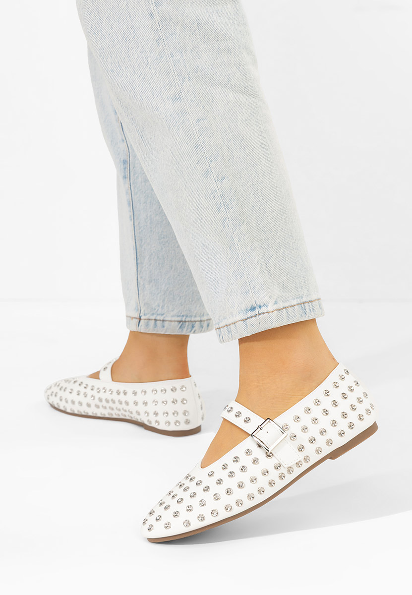 Ballerine con cinturino Karem bianchi