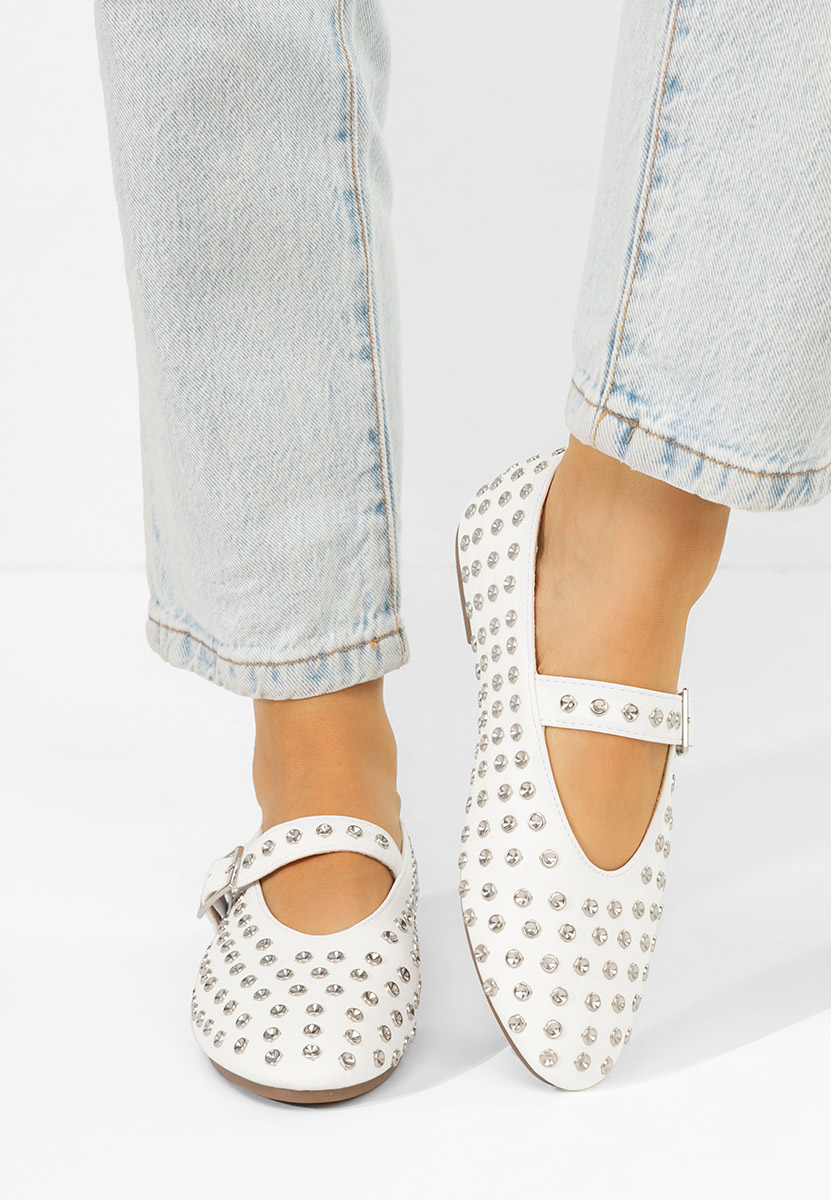 Ballerine con cinturino Karem bianchi