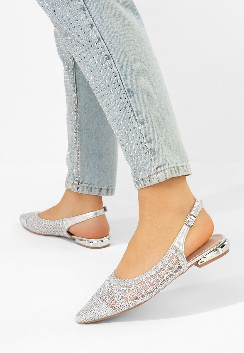 Ballerine Kapia argento