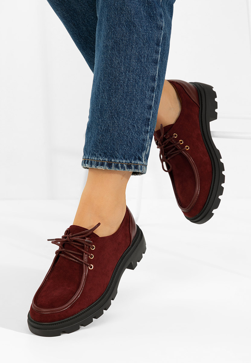 Scarpe basse donna Seliora granata