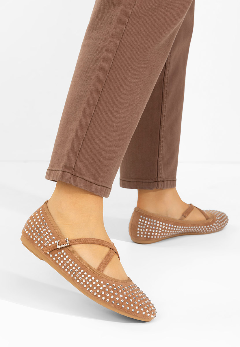 Ballerine con cinturino Karemy cachi