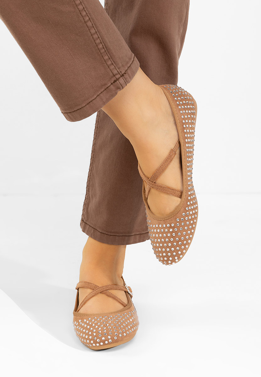 Ballerine con cinturino Karemy cachi