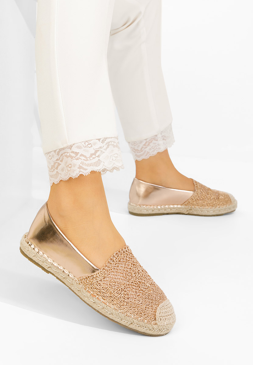 Espadrillas donna Thaisa champagne
