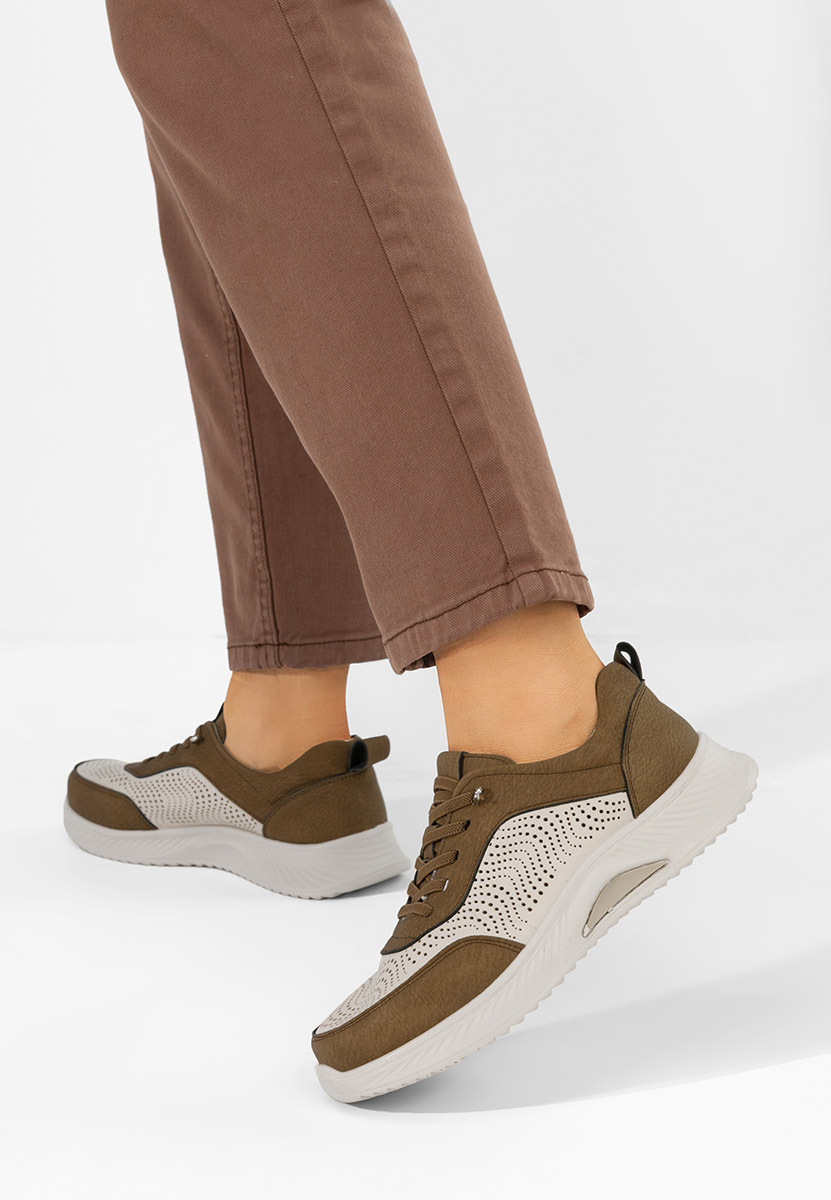 Sneakers donna Azurra V2 marrone