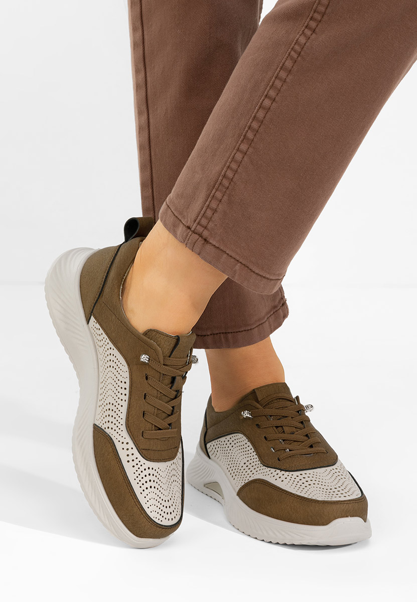 Sneakers donna Azurra V2 marrone