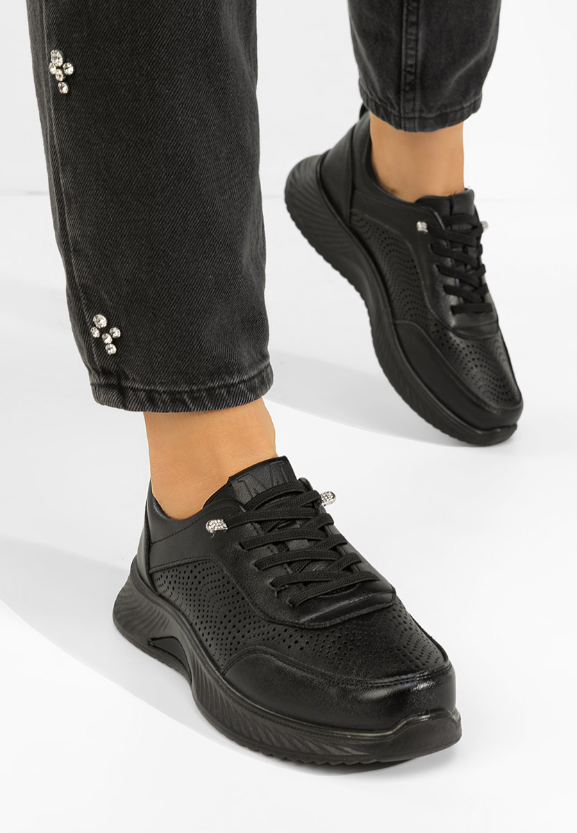 Sneakers donna Azurra nero