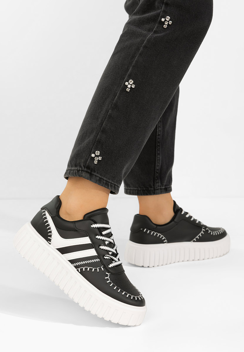 Sneakers con zeppa Brandie nero