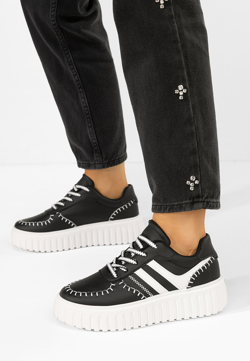 Sneakers con zeppa Brandie nero