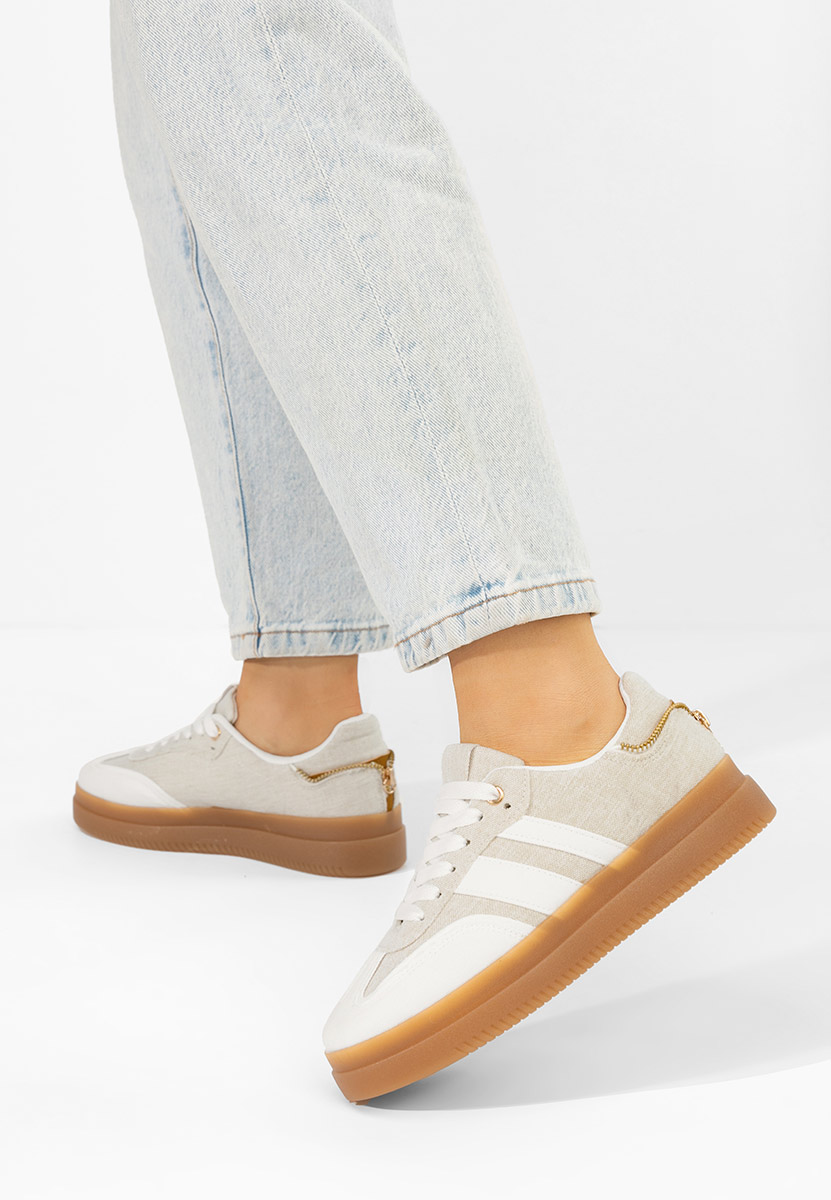 Sneakers donna Deenia beige