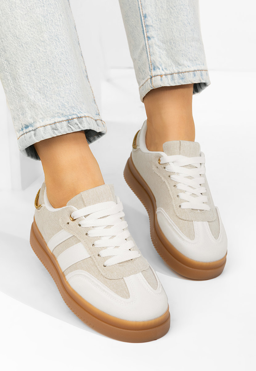 Sneakers donna Deenia beige