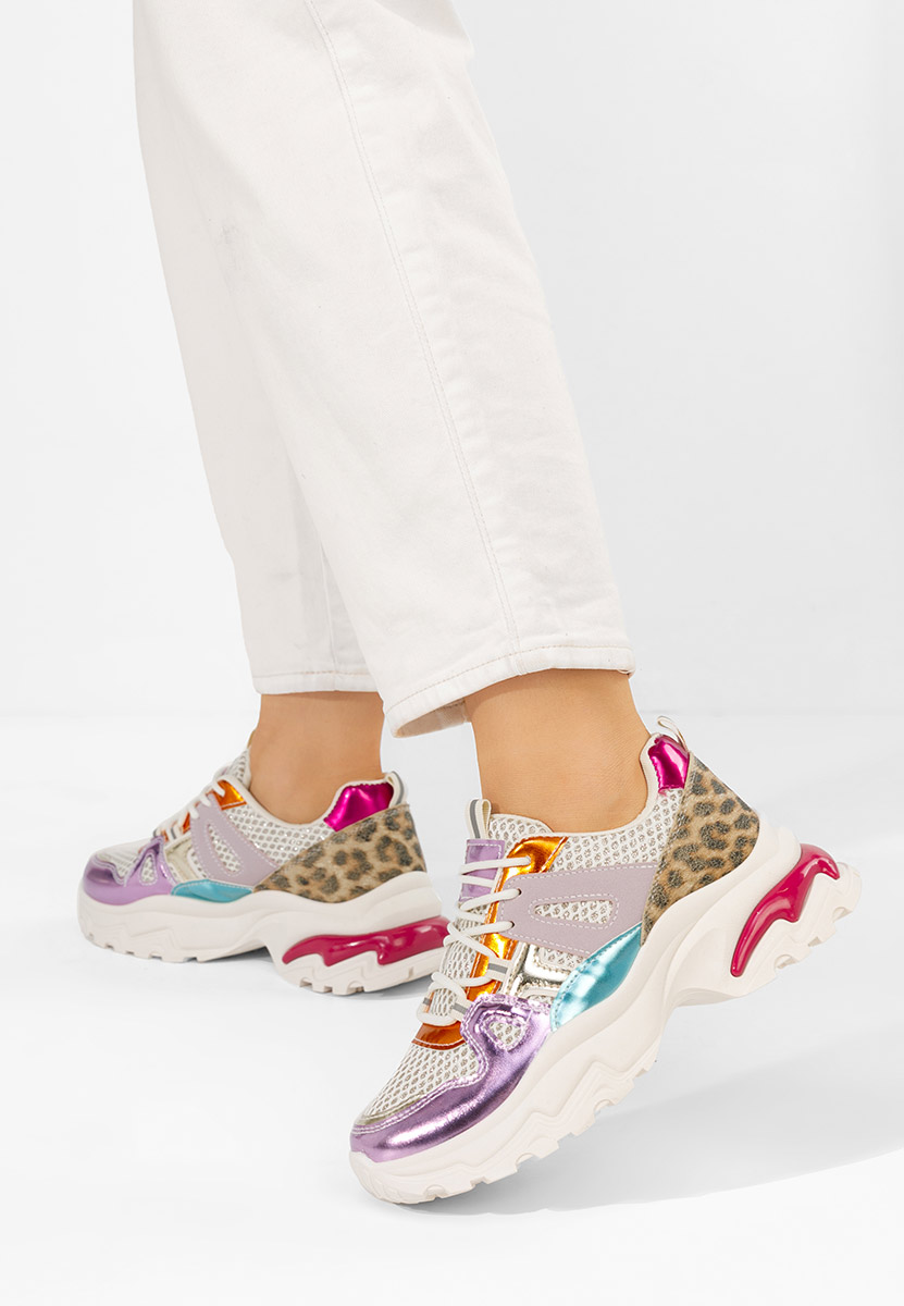 Sneakers con plateau Kiria colorate