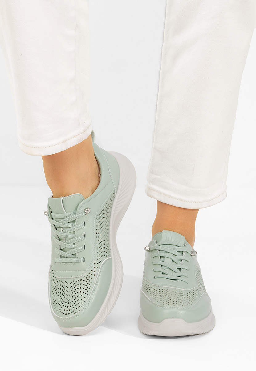 Sneakers donna Azurra verdi