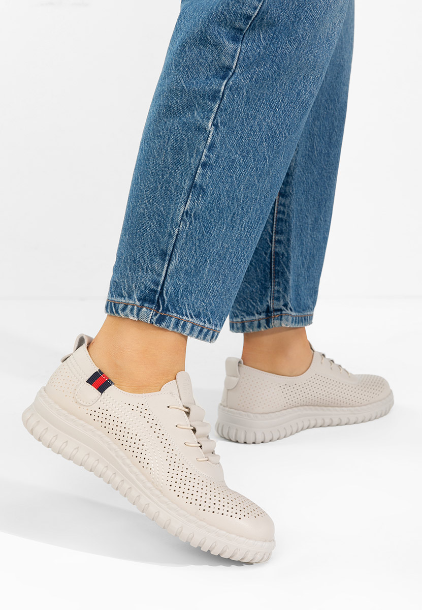 Sneakers donna Petrina beige