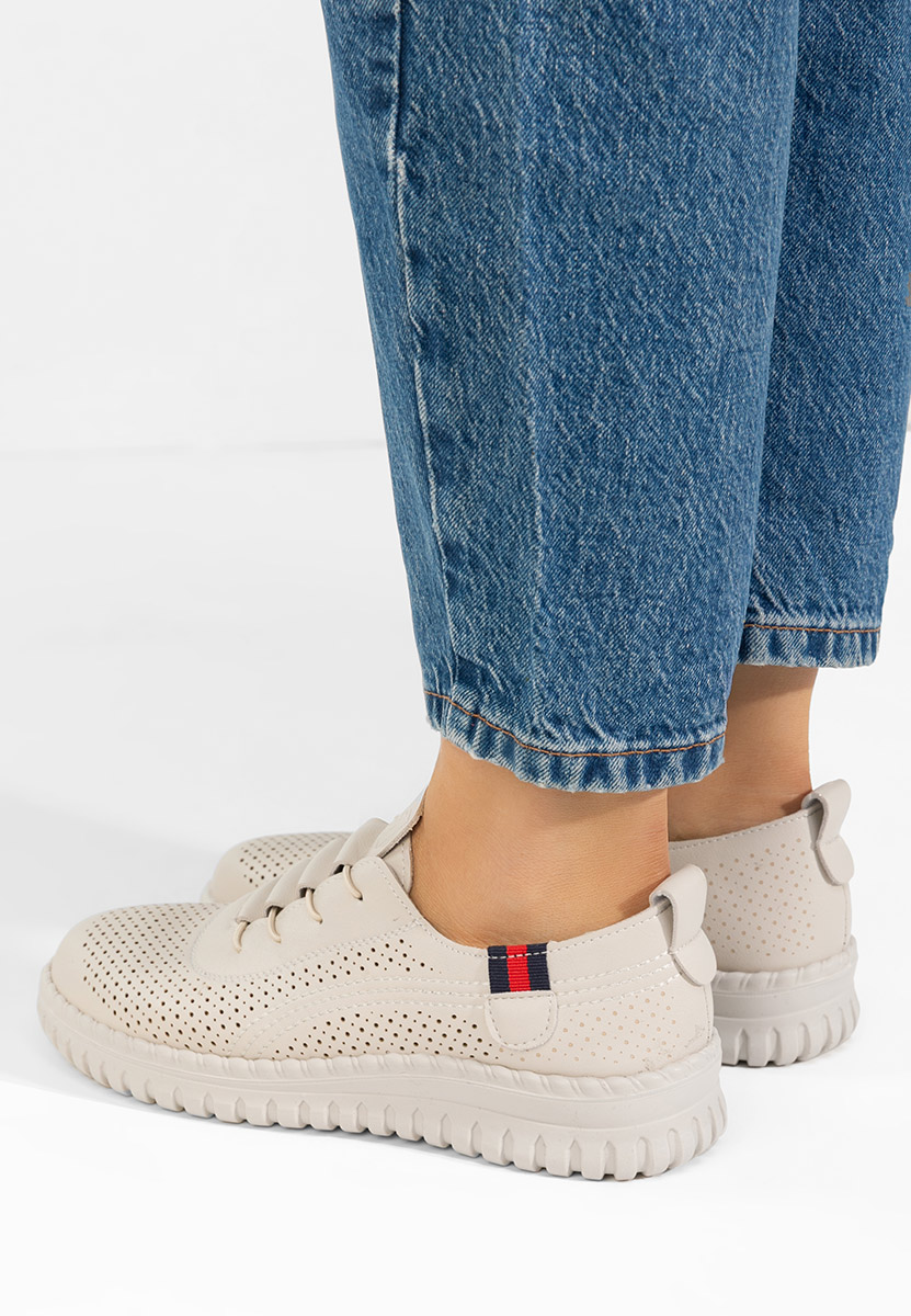 Sneakers donna Petrina beige