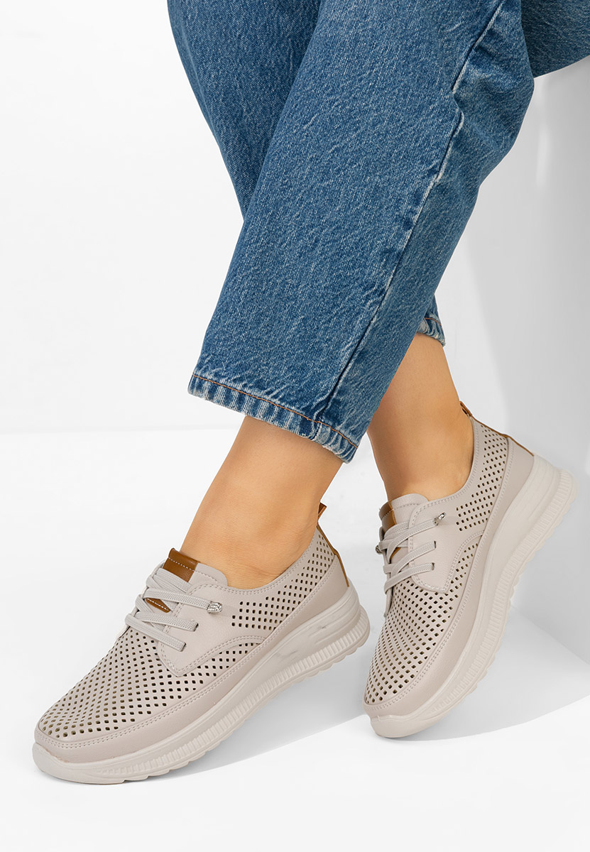 Sneakers donna Nezelia beige