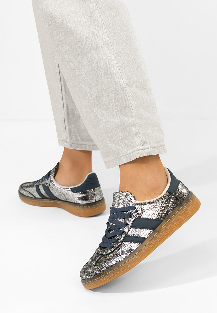 Sneakers donna Azurea argento