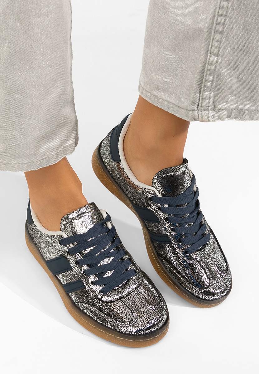 Sneakers donna Azurea argento